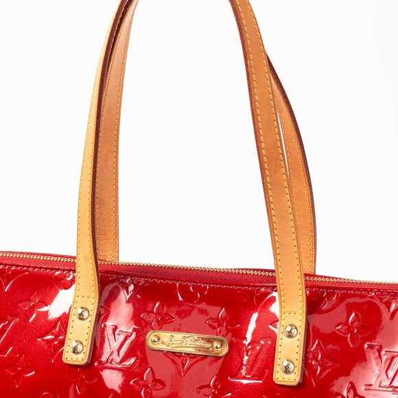 Louis Vuitton Bellevue GM Pomme D'Amour Monogram Vernis Leather Tote - Picture 6 of 11